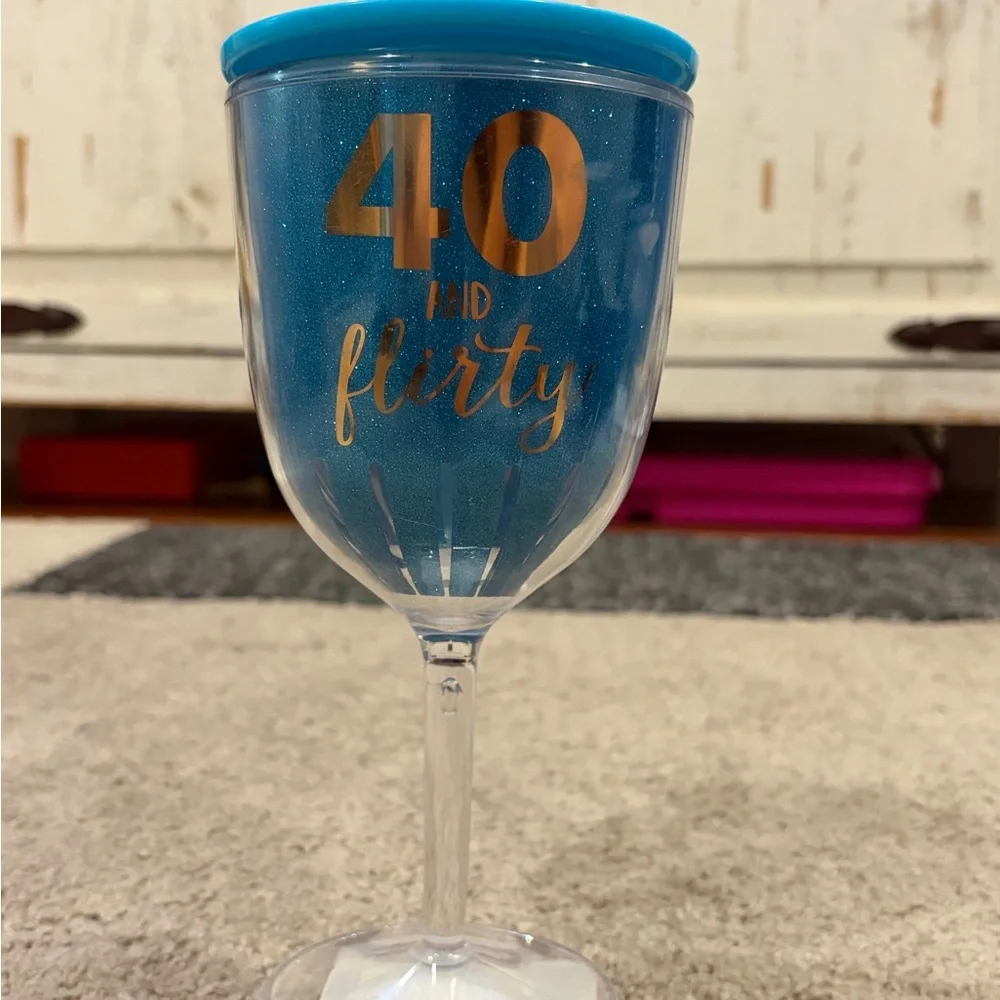 40th Birthday 40 & Flirty Cup
